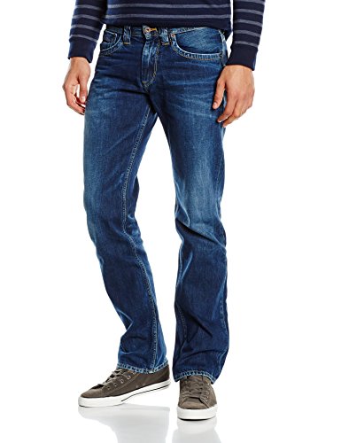 Pepe Jeans Herren Kingston Zip Jeans, Blau (Denim 000-w53), W33/L34 (Herstellergröße: 33)