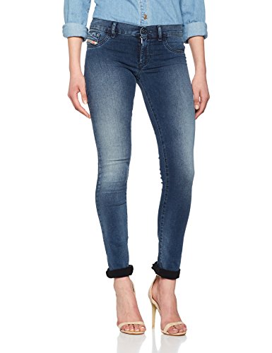 Diesel Damen Skinny Jeans 0679E, Blau (Azul), W26