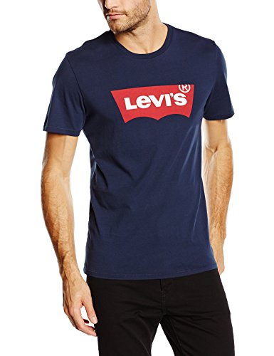 Levi's Herren, T-Shirt, Graphic Set-In Neck, Blau (C18977 H215-HM 36.3 Graphic DRESS BLUES 139), L