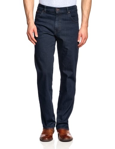 Wrangler Herren Jeans  W12175001/ Texas Stretch , Gr. W42/L32 , Blau (Blue black 001)