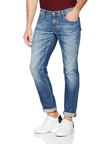 Mustang Herren Fit Jeans Oregon Tapered, Blau (Light Scratched Used 583), Gr. 34/34