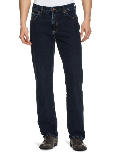 Wrangler Herren Jeans TEXAS W12104001, Gr. 36/ 32, BLUEBLACK OVERD