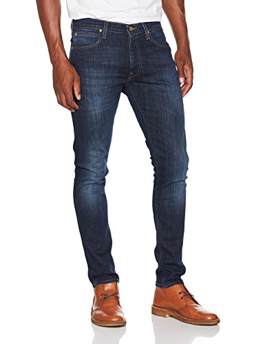Lee Herren Tapered Fit Jeans Luke Blau (True Authentic Gcby), W32/L32