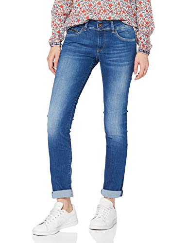 Pepe Jeans Damen New Brooke Jeans, Blau (DENIM 10OZ STR 8DIP ROYAL DK), 27W / 32L
