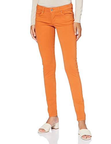 Pepe Jeans Damen Skinny Jeans Pepe Jeans, Orange (Jaffa), 30W