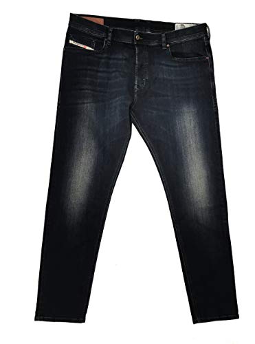 Diesel Herren Jeans Hose Tepphar Slim-Carrot Mens Jeanshose 084BW Stretch W34/L32