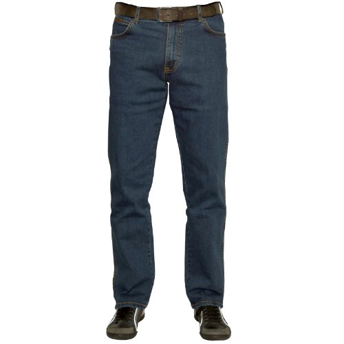 Wrangler Herren Texas Jeans, DARK-WASH, 38W / 30L