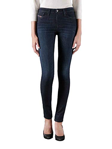 Diesel Damen Jeans Hose Skinzee – High Super Slim-Skinny high Waist Women Jeanshose RX418 Stretch (W27 / L32)