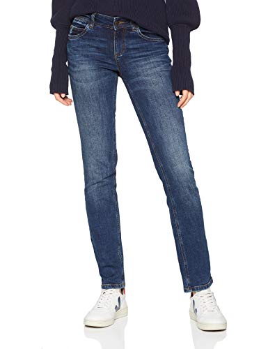 Tom Tailor Damen Jeanshosen Alexa Straight Jeans Mid Stone Wash Denim,31/34