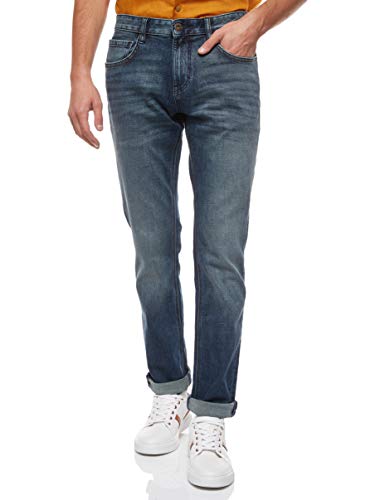 TOM TAILOR Herren Josh Regular Slim Jeans, Blau ( 10119 ) , 38/32