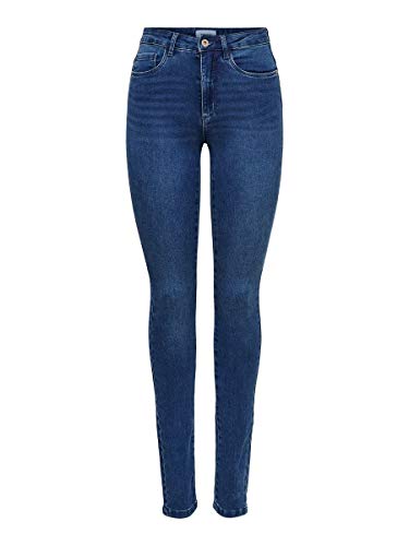 ONLY Female Skinny Fit Jeans ONLRoyal High Waist S32Medium Blue Denim