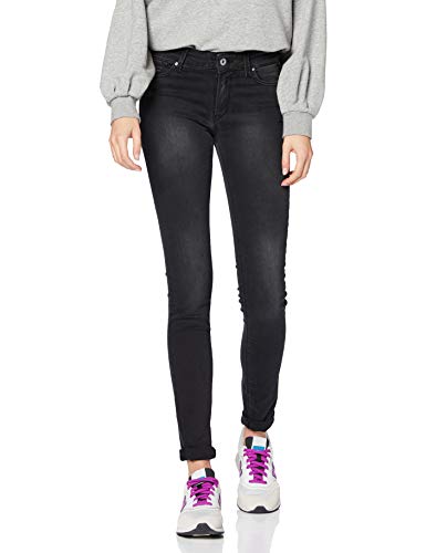 Replay Damen New Luz Jeans, Grau (Dark Grey 097), W26 / L32