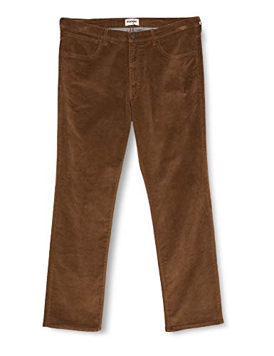 Wrangler Herren Arizona Corduroy Jeans, Teak, 40/30