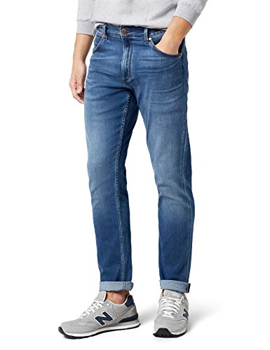 Wrangler Herren Greensboro Regular Jeans, Blau (Bright Stroke 91Q), 38W / 30L