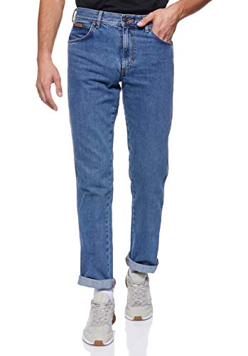 Wrangler Herren Texas Contrast' Jeans, Blau (Vintage Stonewash), 36W / 34L