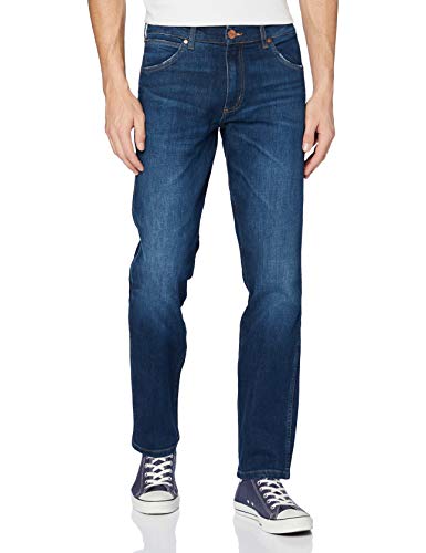 Wrangler Herren Greensboro Regular Jeans, For Real 027, 36W / 32L