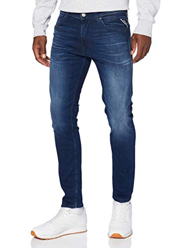 Replay Herren JONDRILL Jeans, 9 Medium Blue, 33/34